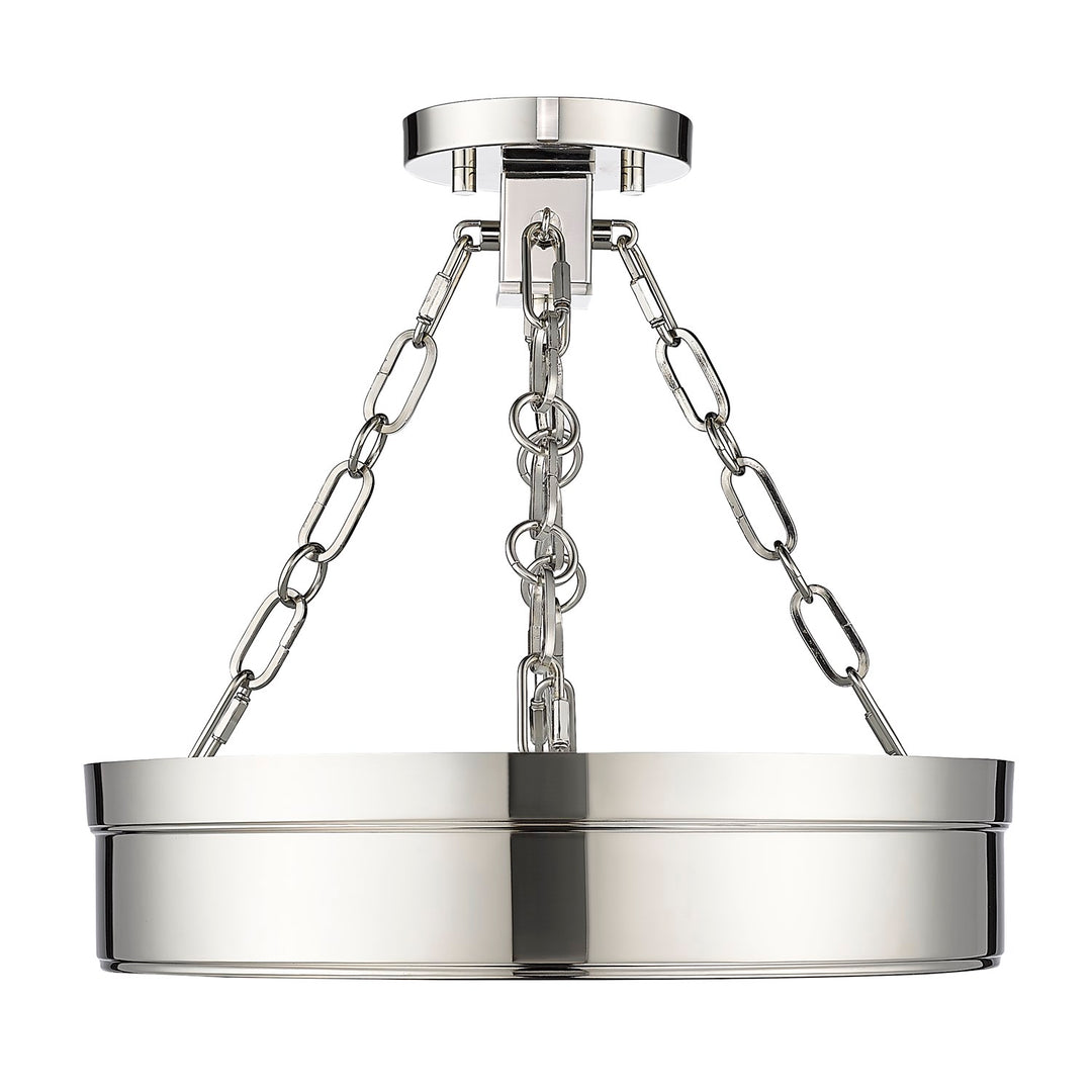 1 Light Semi Flush