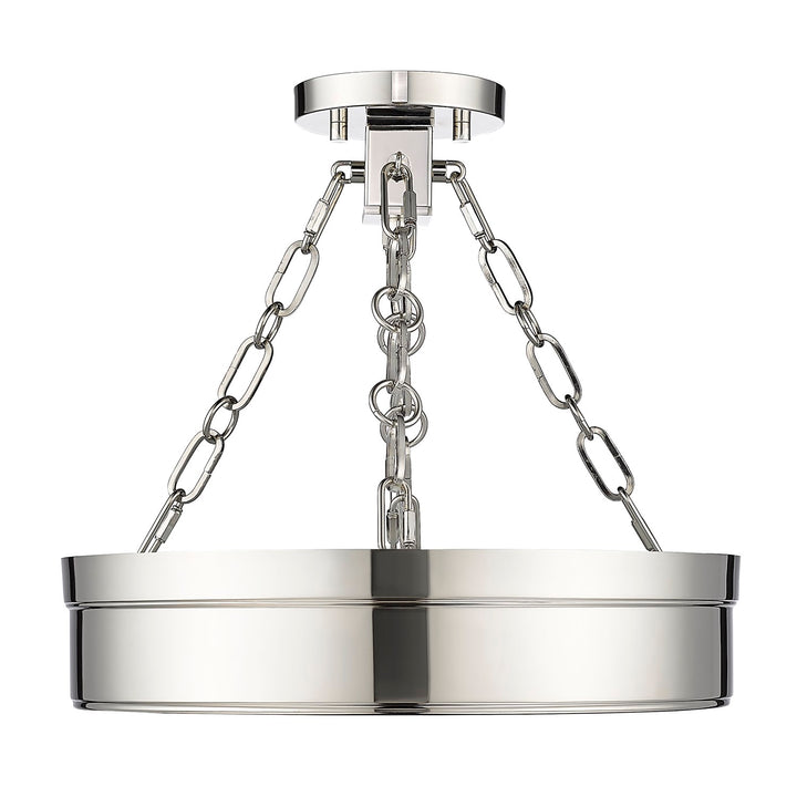 1 Light Semi Flush