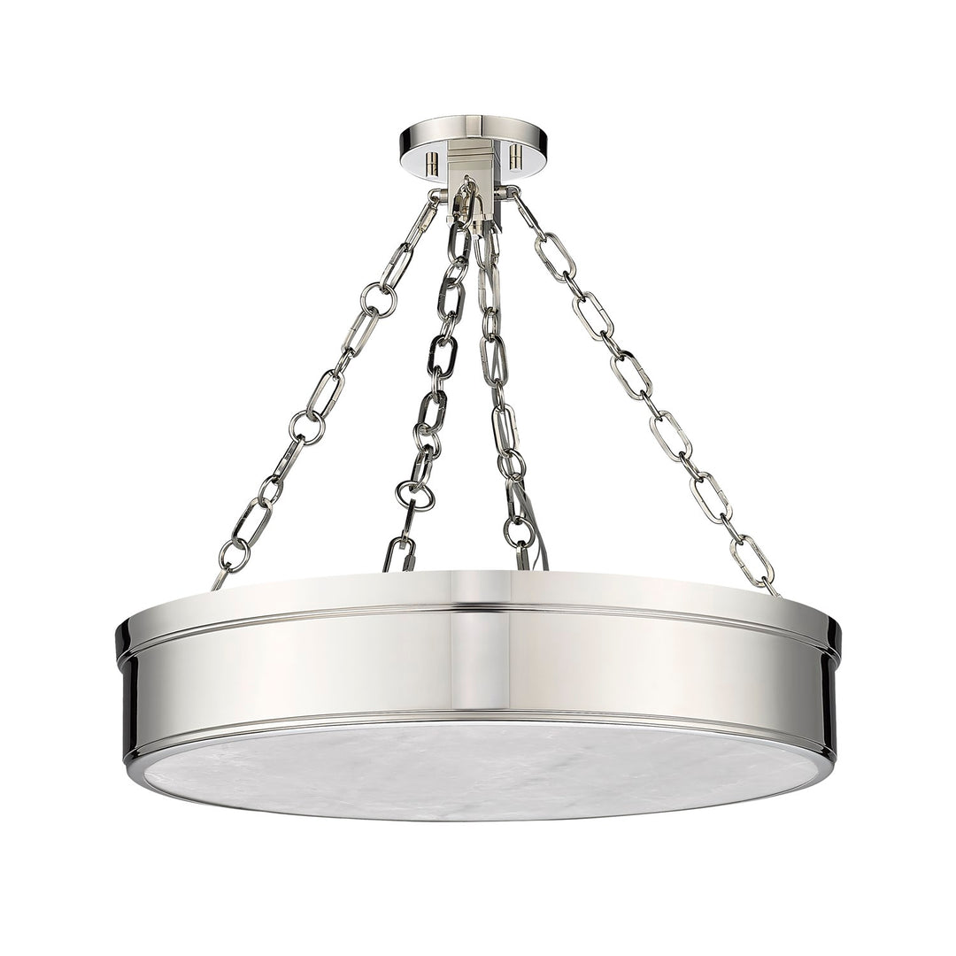 3 Light Semi Flush