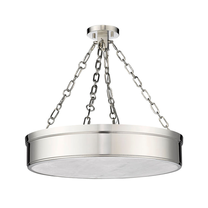3 Light Semi Flush