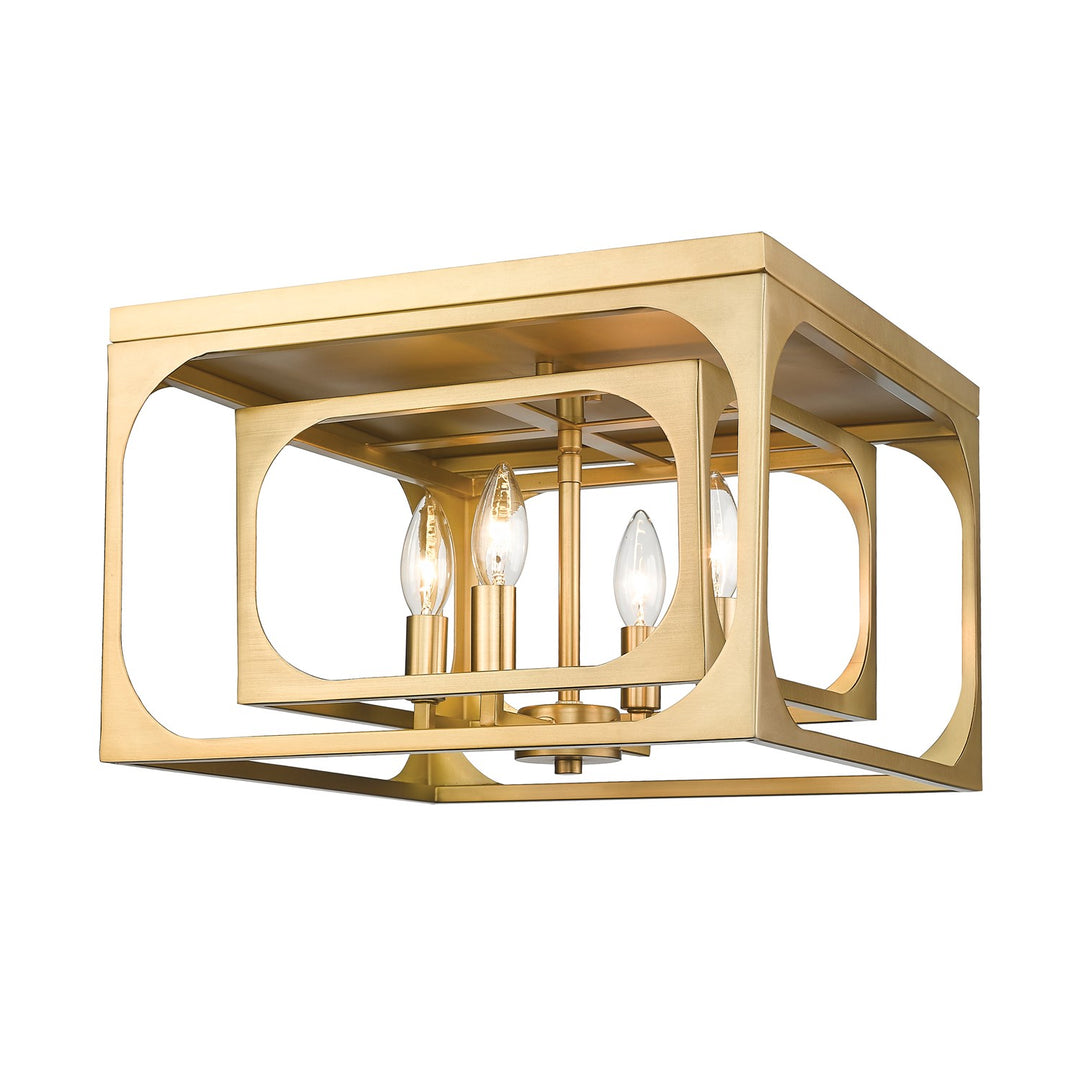 4 Light Flush Mount by Z-Lite
