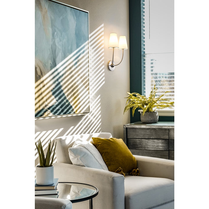 2 Light Wall Sconce