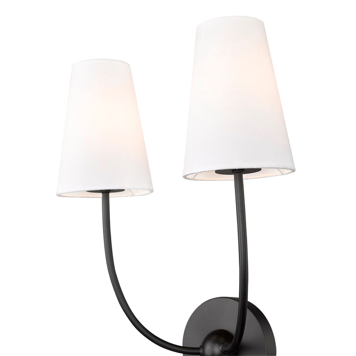 2 Light Wall Sconce