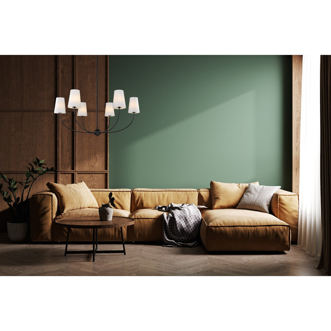 6 Light Chandelier