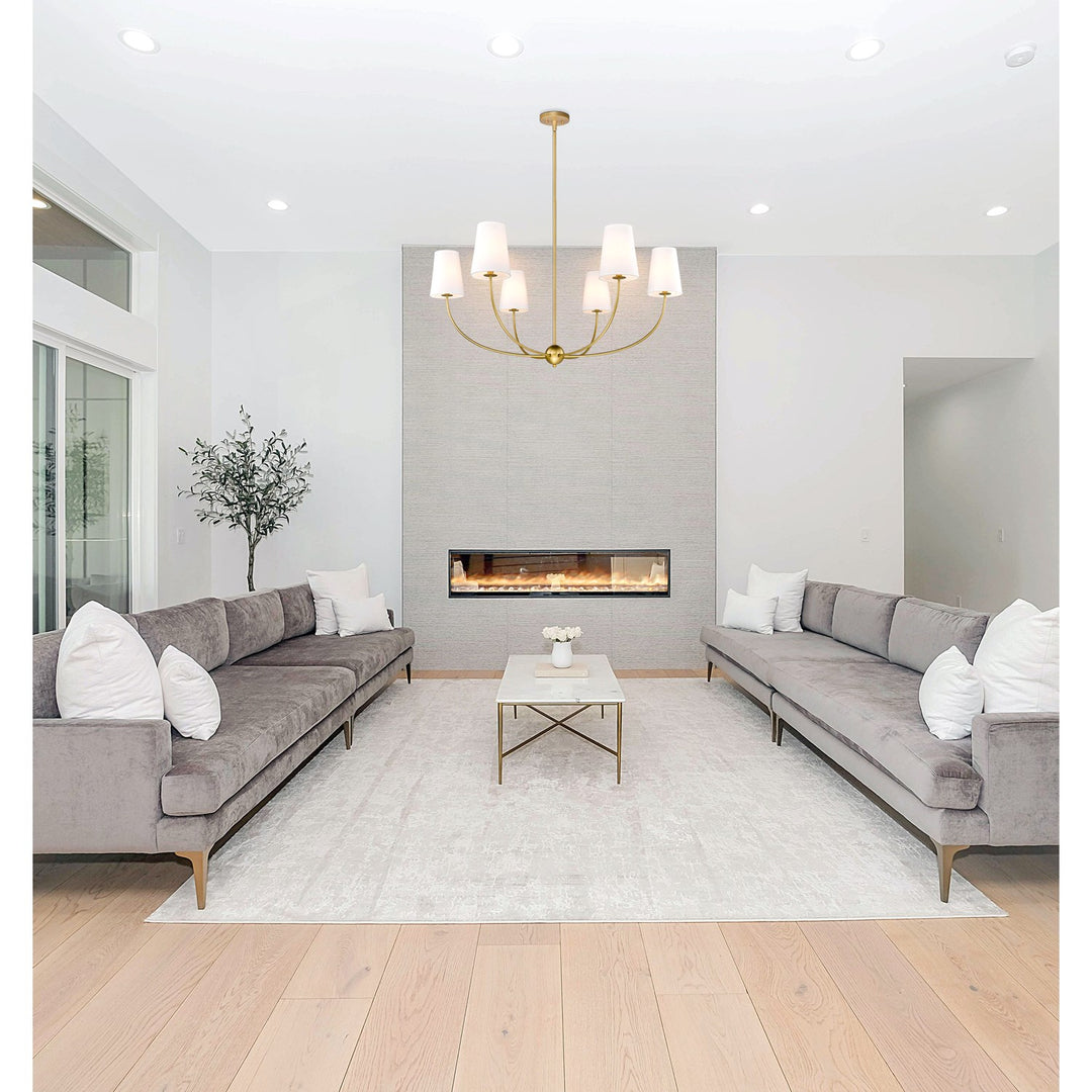 6 Light Chandelier