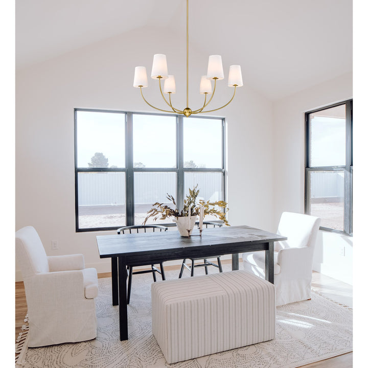6 Light Chandelier