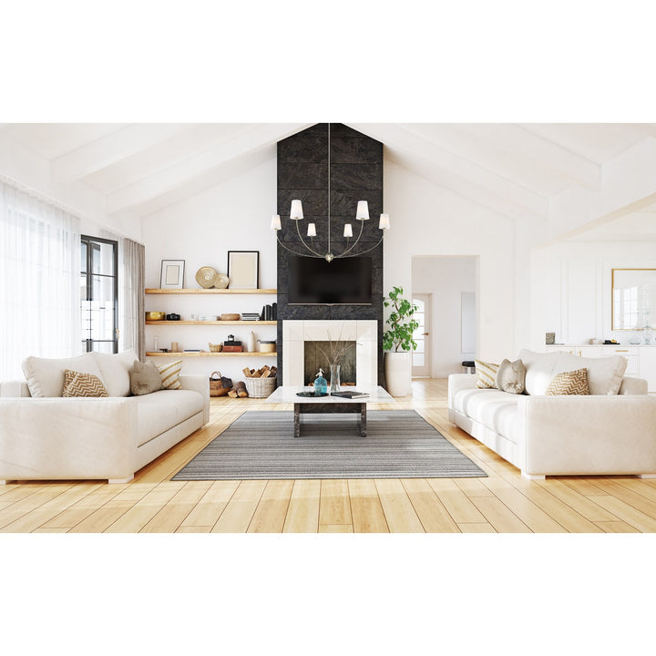 6 Light Chandelier