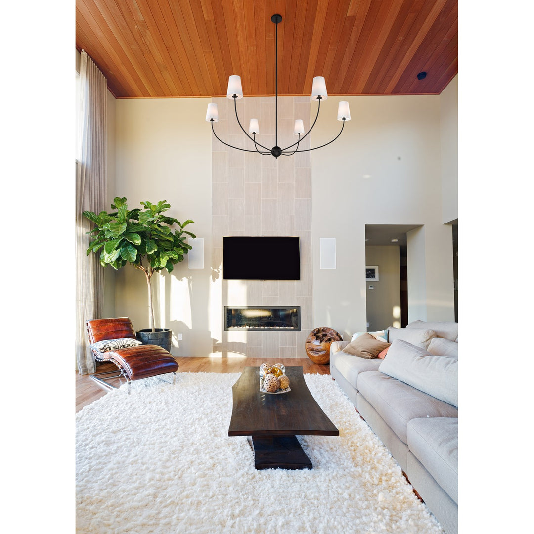 6 Light Chandelier