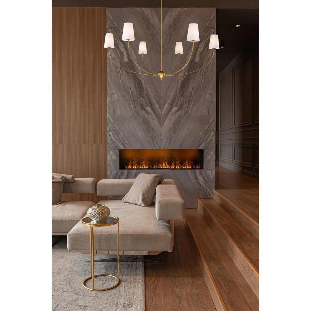 6 Light Chandelier