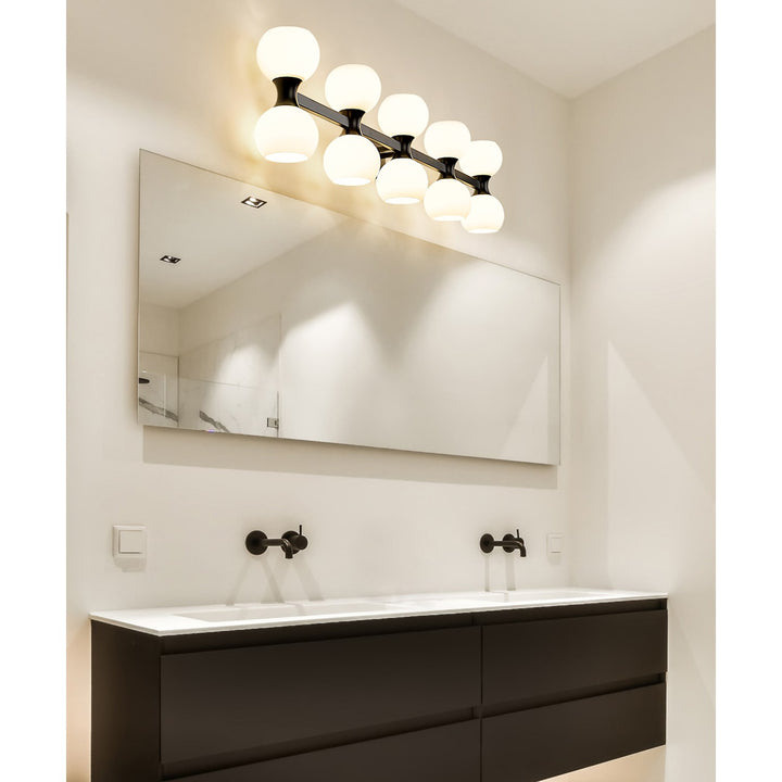 10 Light Vanity