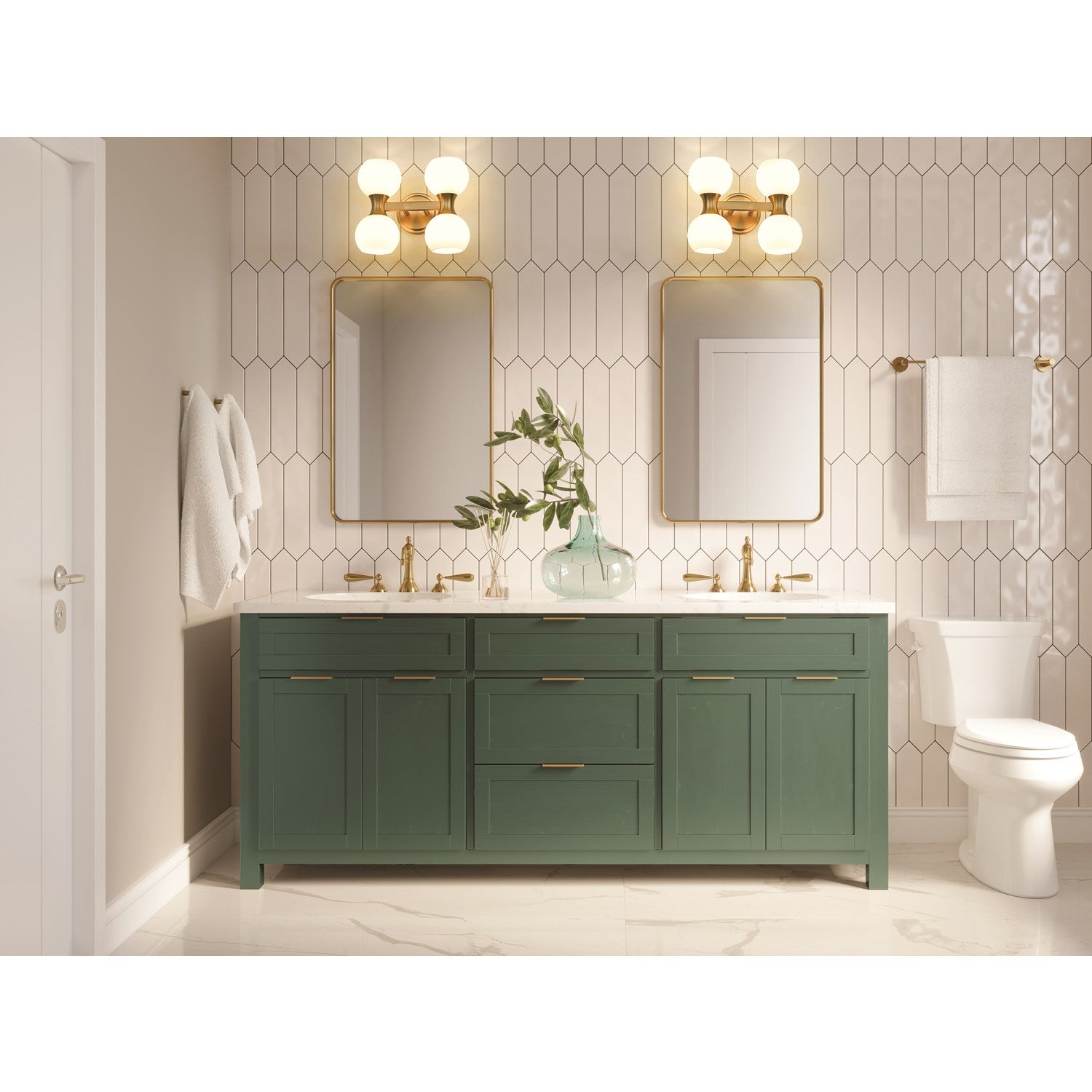 4 Light Vanity