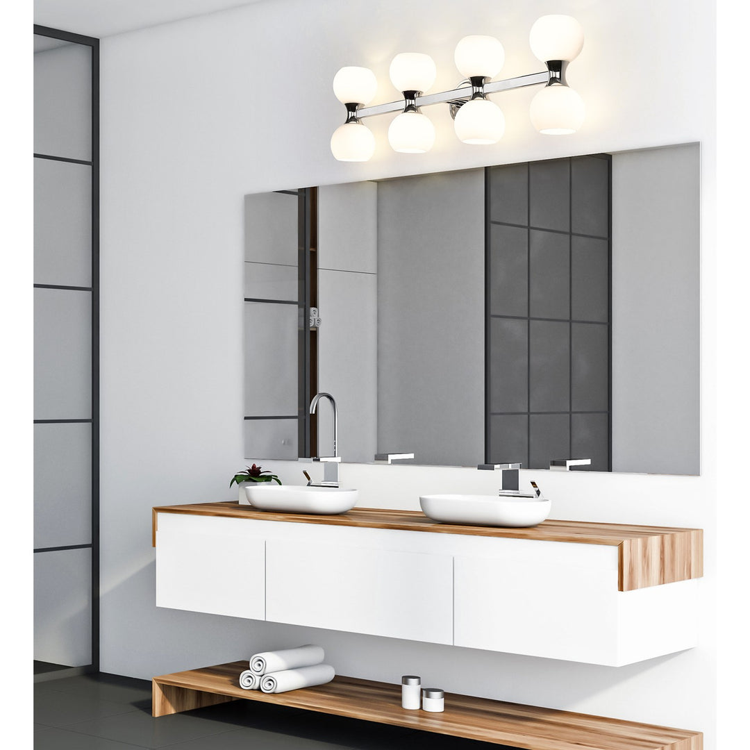 8 Light Vanity