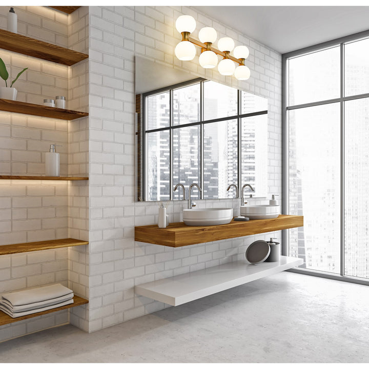 8 Light Vanity