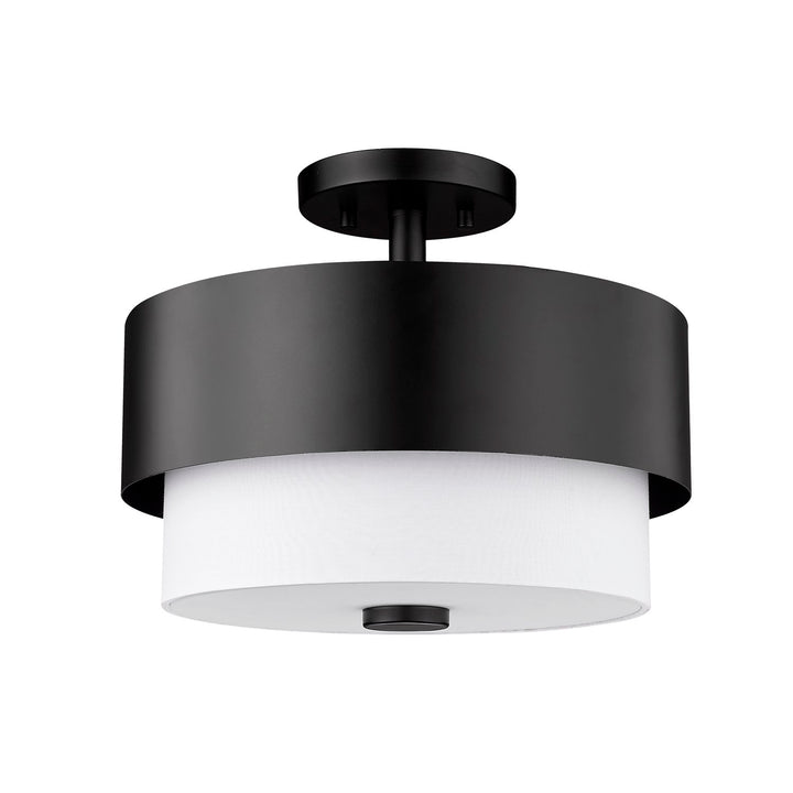2 Light Semi Flush