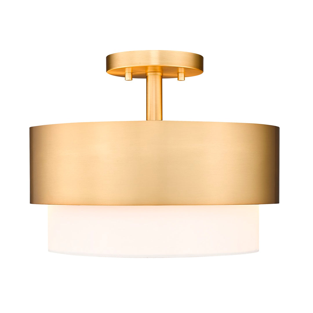 2 Light Semi Flush