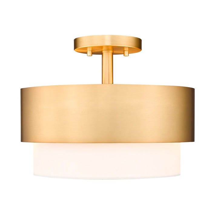 2 Light Semi Flush