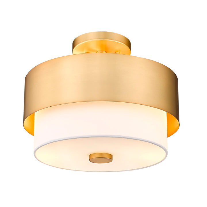 2 Light Semi Flush