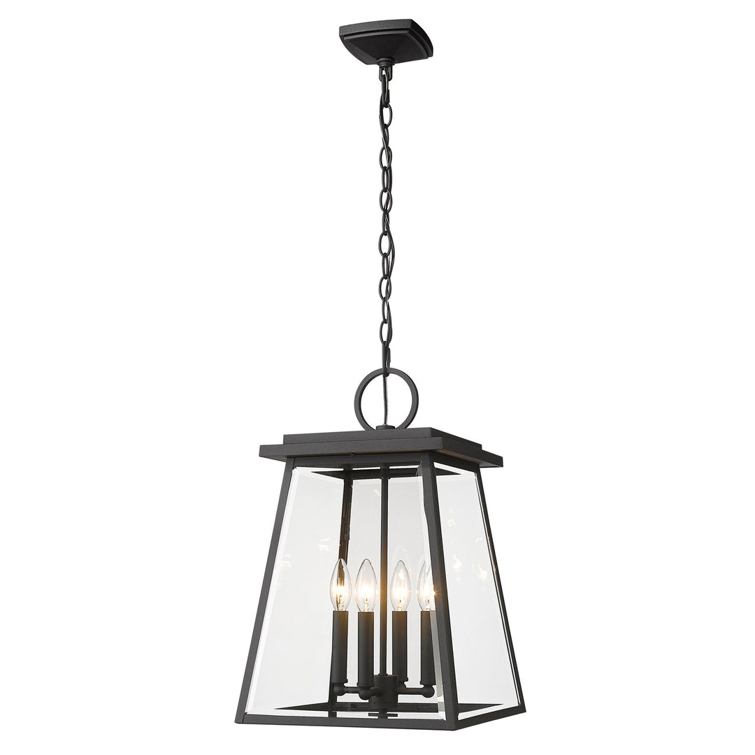 4 Light Outdoor Chain Mount Ceiling Fixture by Z-Lite