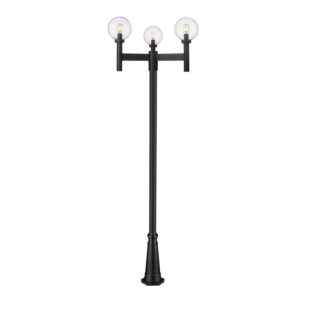 3 Light Outdoor Post Mounted Fixture by Z-Lite