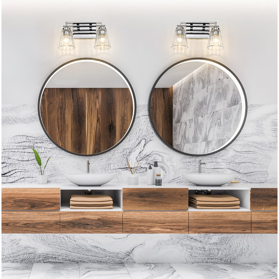 2 Light Vanity