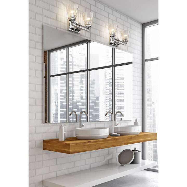 2 Light Vanity