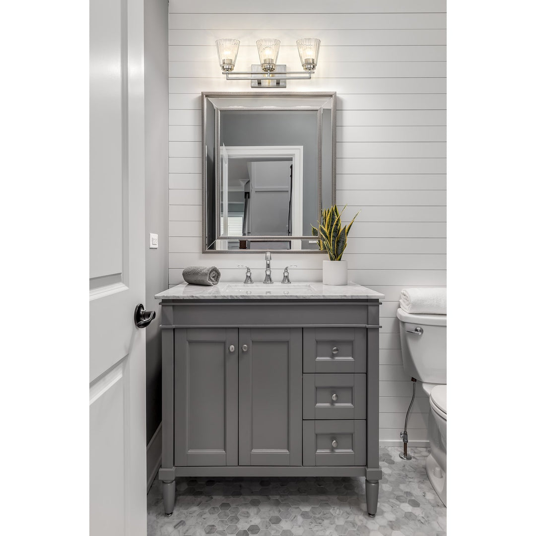 3 Light Vanity