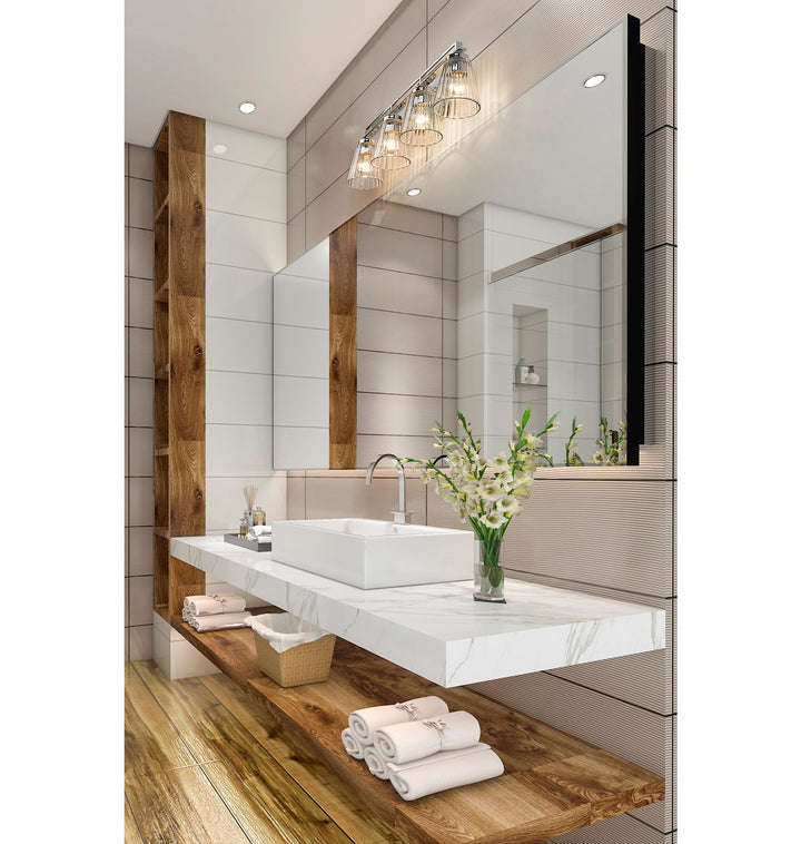 4 Light Vanity