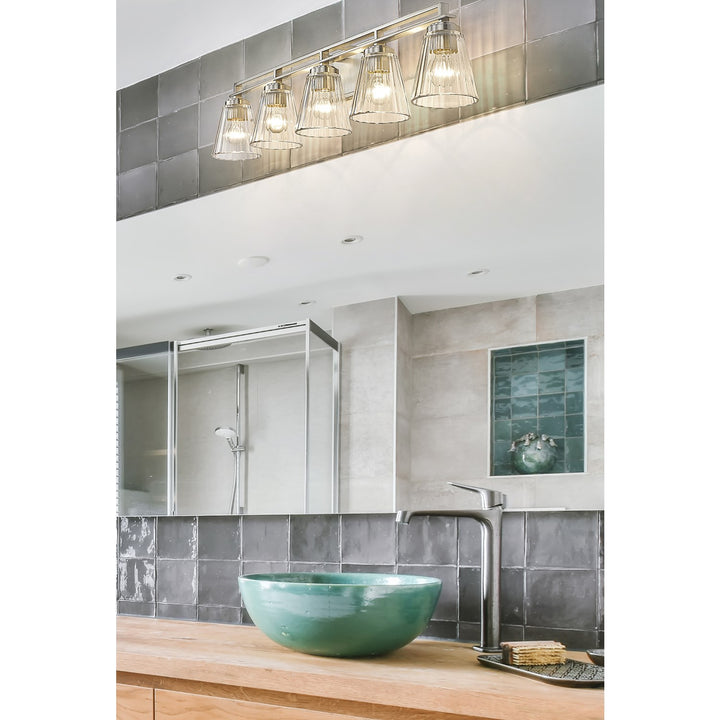 5 Light Vanity