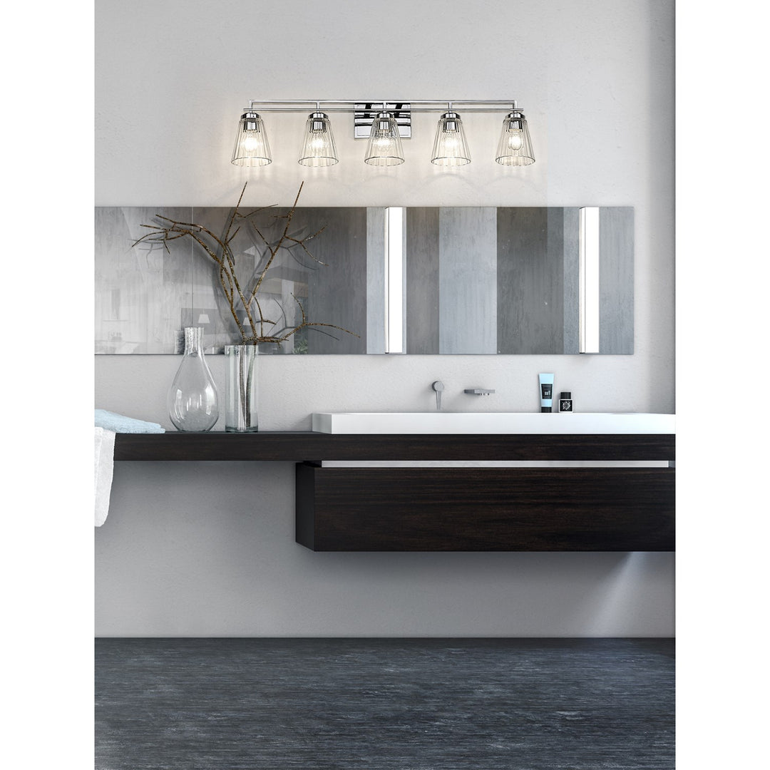 5 Light Vanity