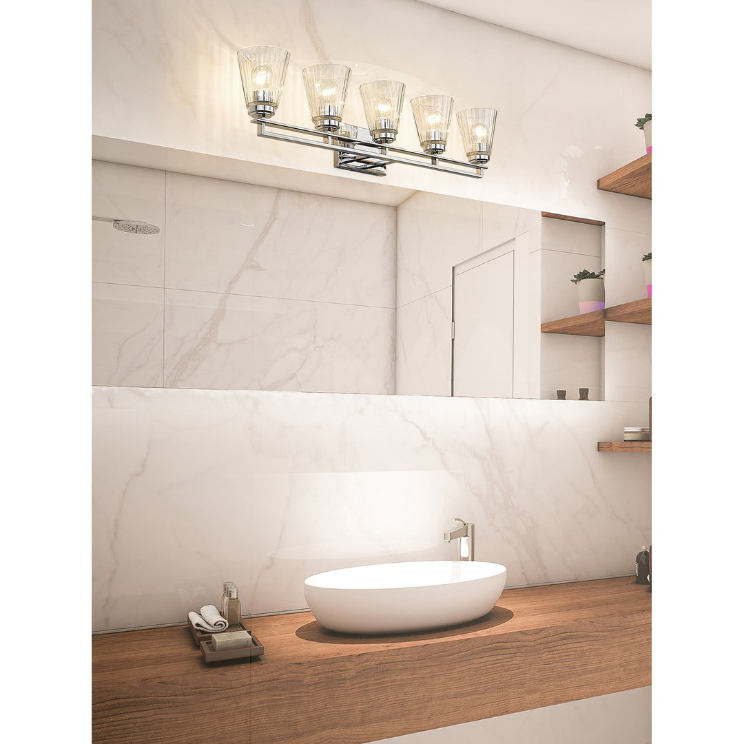 5 Light Vanity