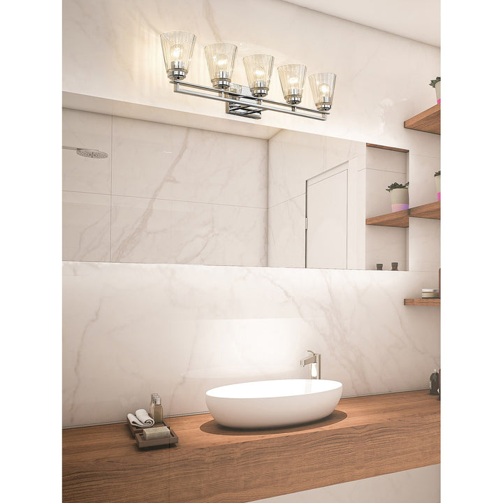 5 Light Vanity