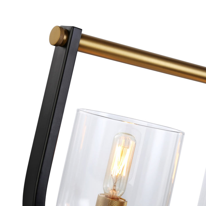 Collection 5-Light Island Light Black & Brass