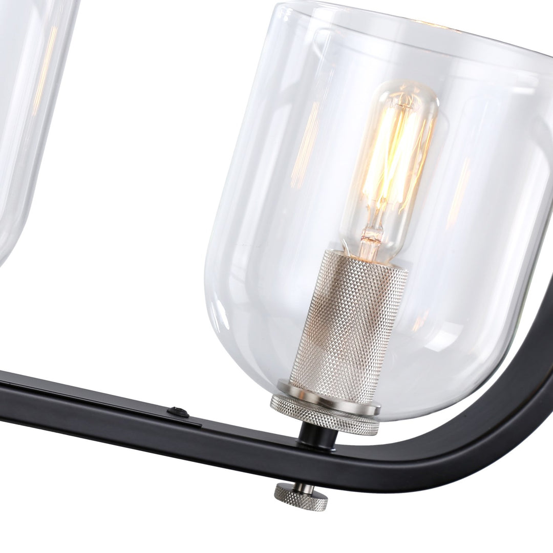 Collection 5-Light Island Light Black & Nickel