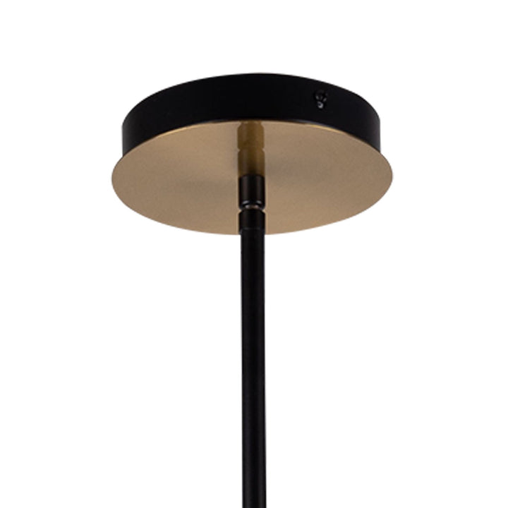 Collection 6-Light Chandelier Matte Black & Brass