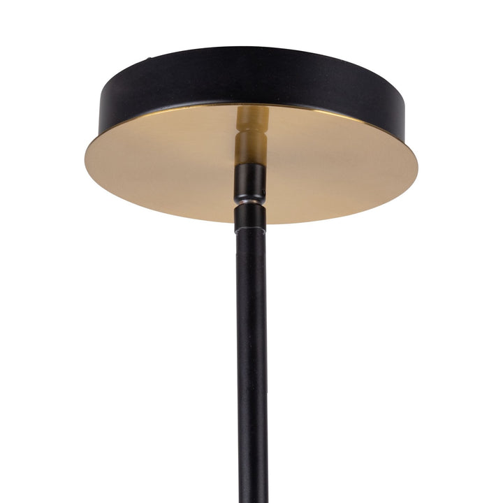Collection 6-Light Chandelier Matte Black & Brass
