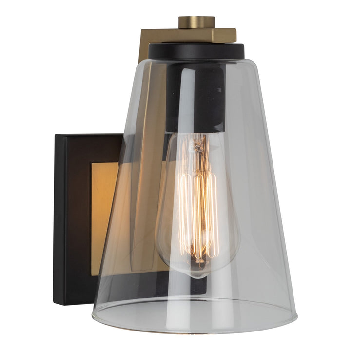 Collection 4-Light Vanity Light Black & Brass