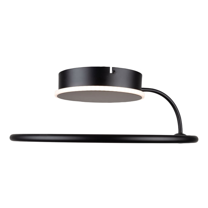 Collection Integrated Led Semi-Flush Mount Black