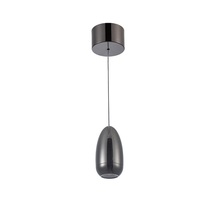 Collection Integrated Led Pendant Gun Metal