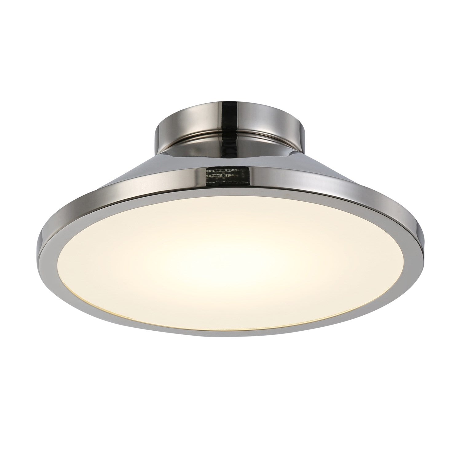 Collection Integrated Led Flush Mount Nickel by Artcraft