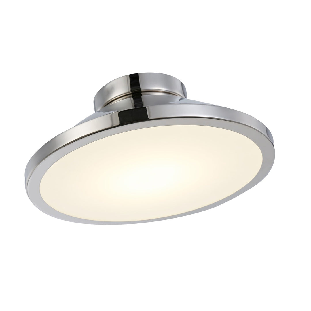 Collection Integrated Led Flush Mount Nickel