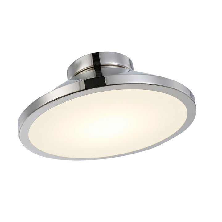 Collection Integrated Led Flush Mount Nickel