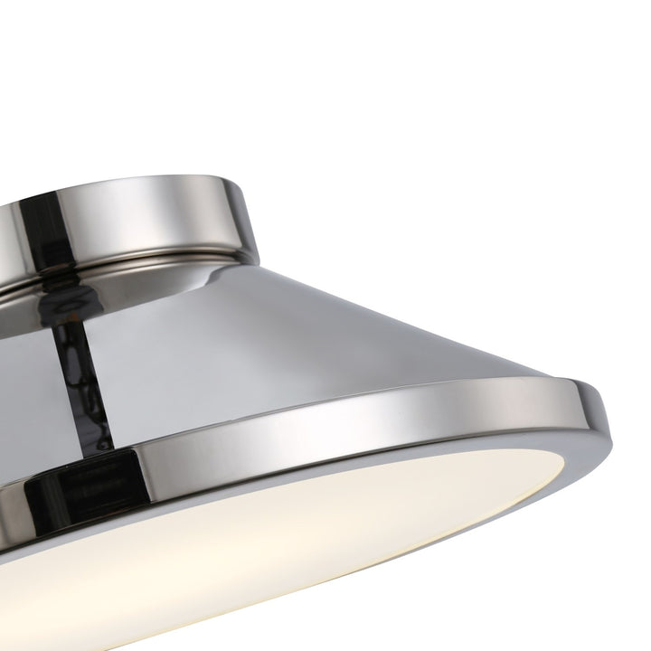 Collection Integrated Led Flush Mount Nickel