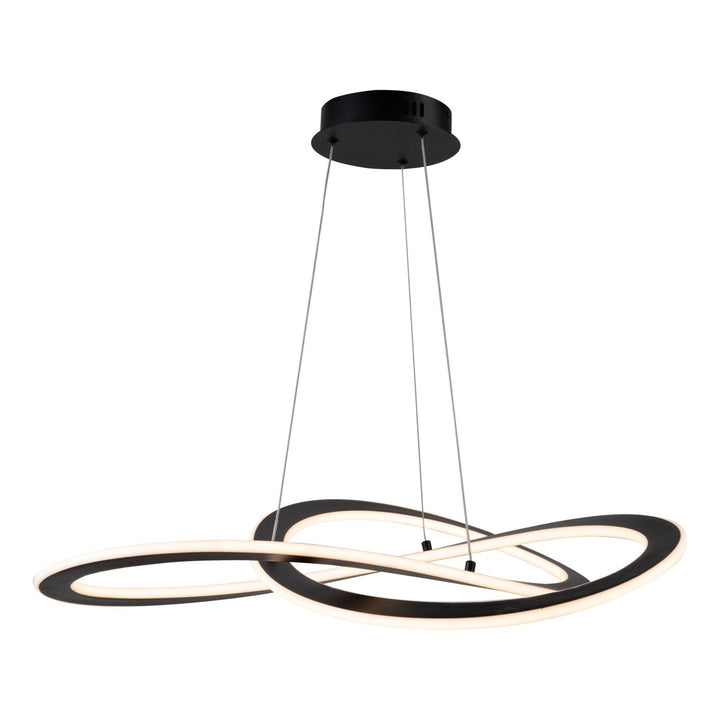 Collection Integrated Led Chandelier Black