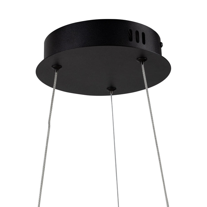 Collection Integrated Led Chandelier Black