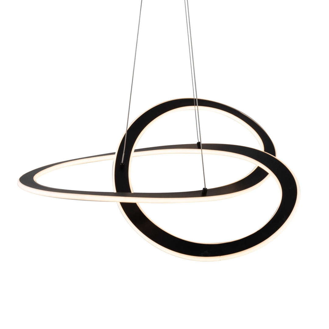 Collection Integrated Led Chandelier Black