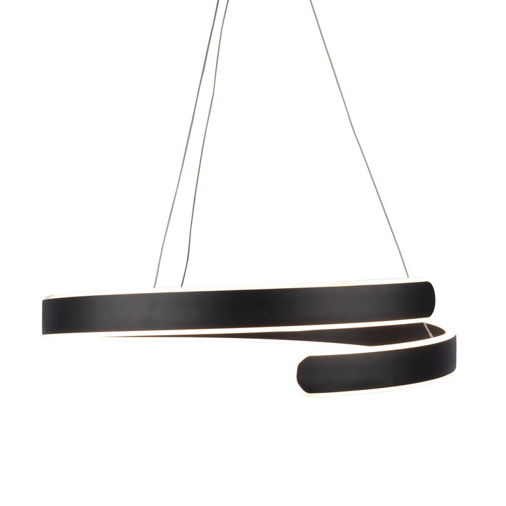 Collection Integrated Led Chandelier Black
