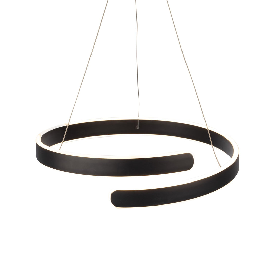 Collection Integrated Led Chandelier Black