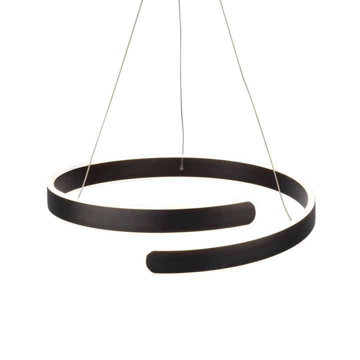 Collection Integrated Led Chandelier Black