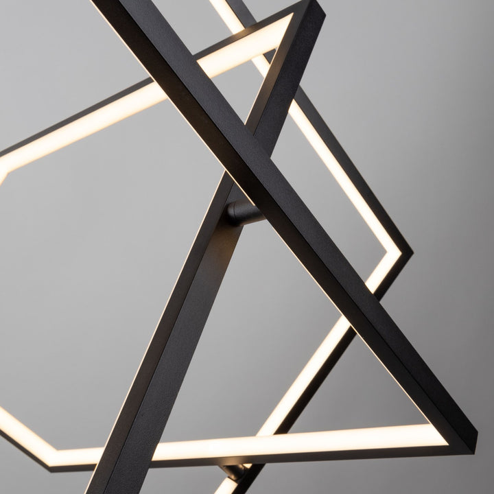 Collection Integrated Led Chandelier Black
