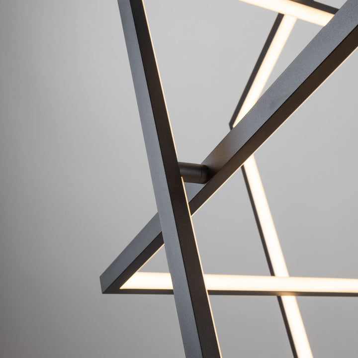 Collection Integrated Led Chandelier Black